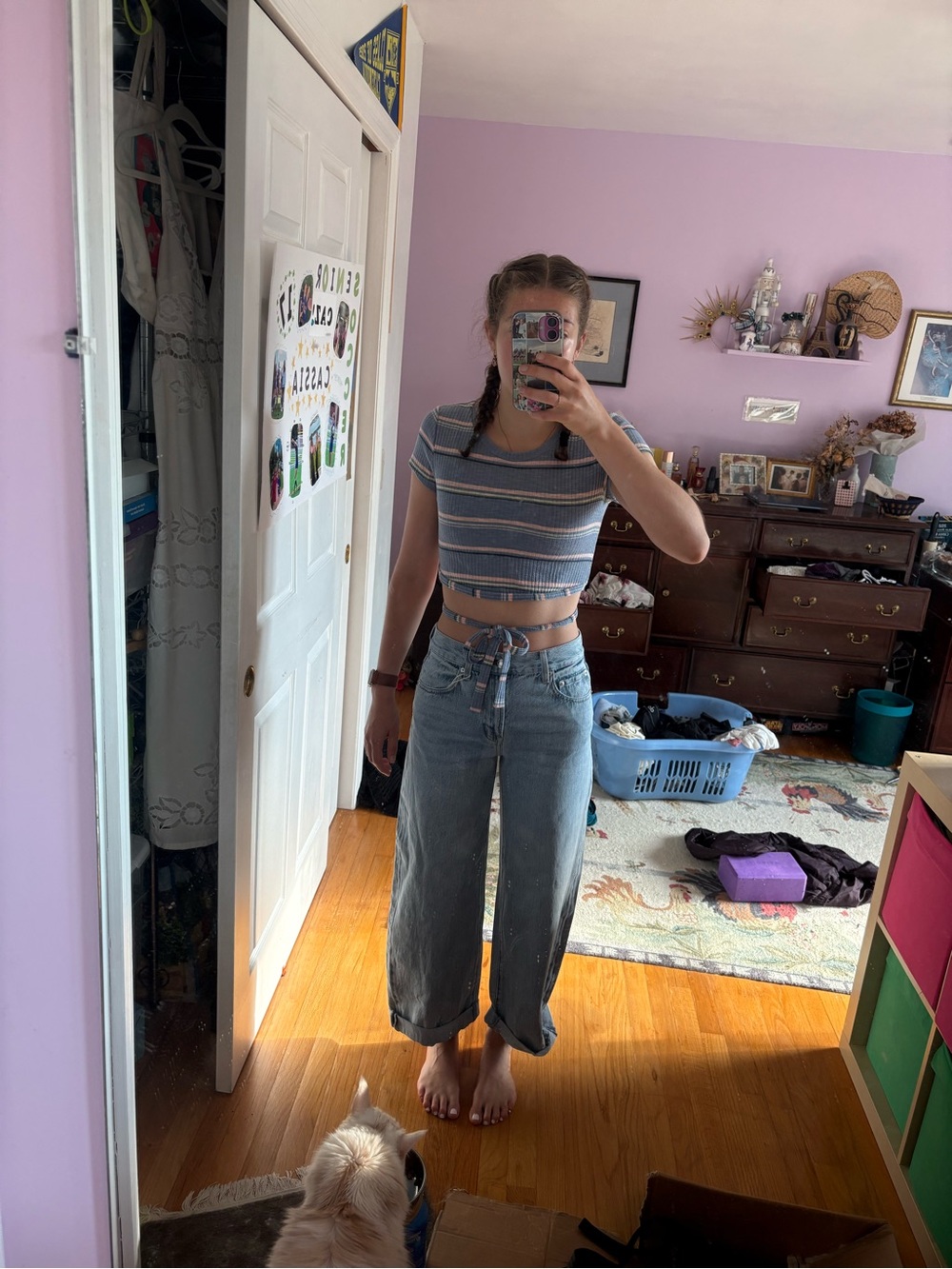Aéropostale Cropped T Shirt Tie Back